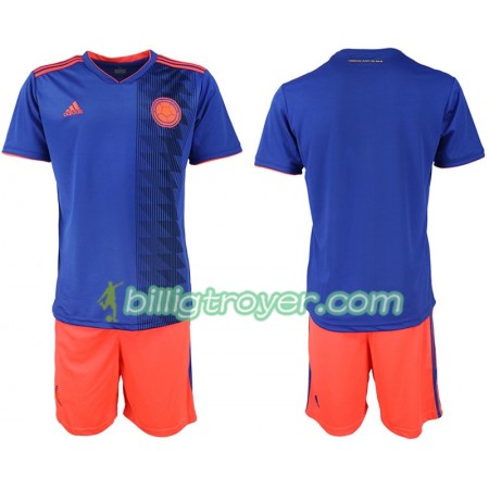 Billige Fotballdrakter Colombia Barn Bortedraktsett Copa América 2019 Kortermet